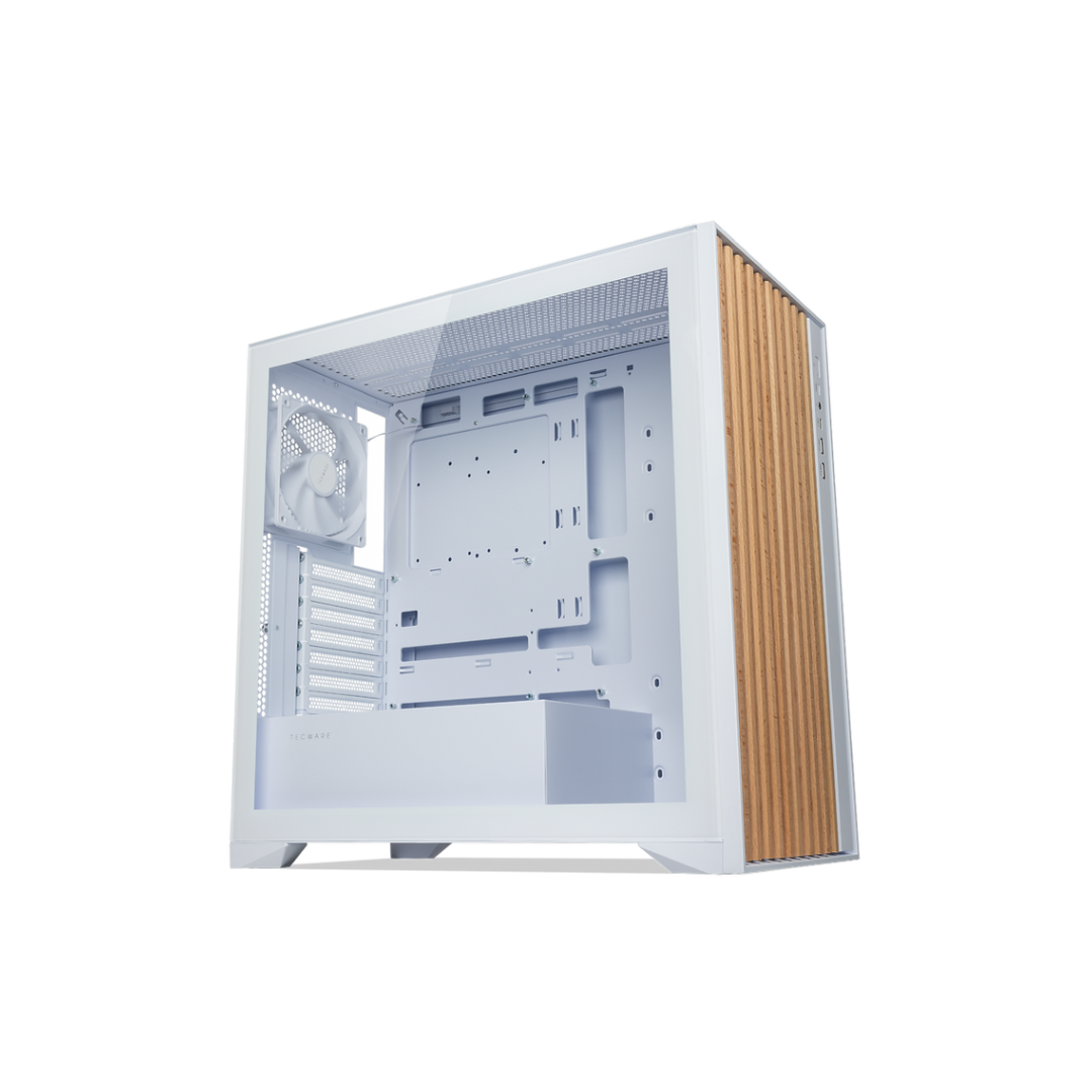 Tecware Timber High Airflow ATX TG Case w/ 4X120mm Fan