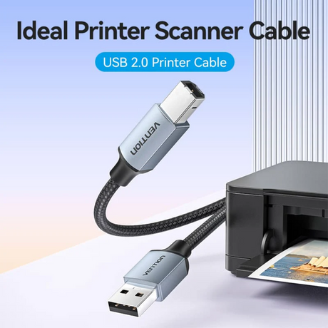Vention USB2.0 A Male to B Male Printer Cable 1-Meter