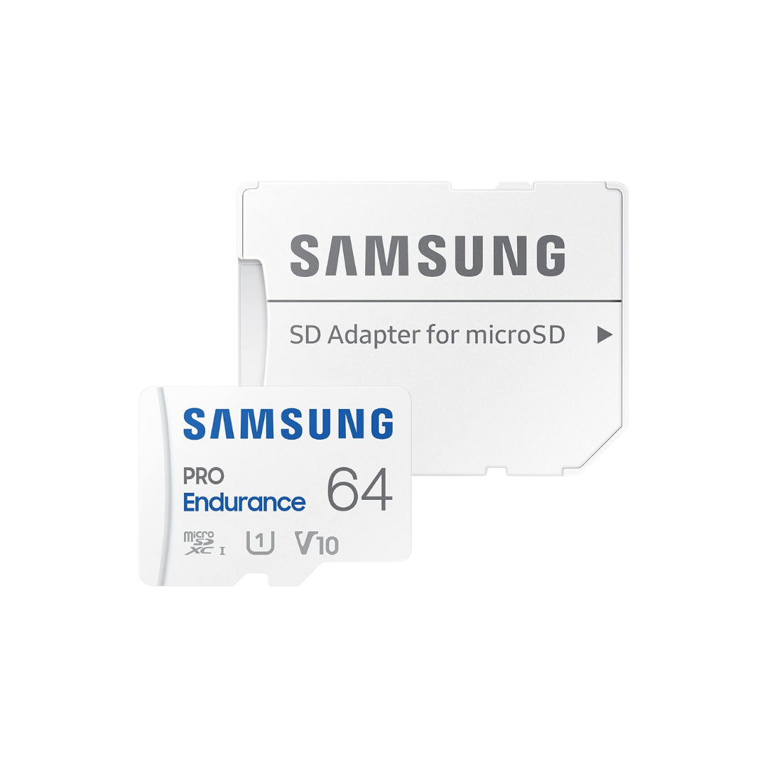 Samsung Pro Endurance ( 128GB MB-MJ128KA / 256GB MB-MJ256KA / 64GB MB-MJ64KA ) MICROSDXC UHS-I Card With Adapter