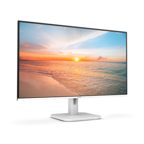 Philips 27E1N2100AW/96 27" White IPS 120Hz FHD 1920x1080 1ms Monitor with Tilt Adjustment