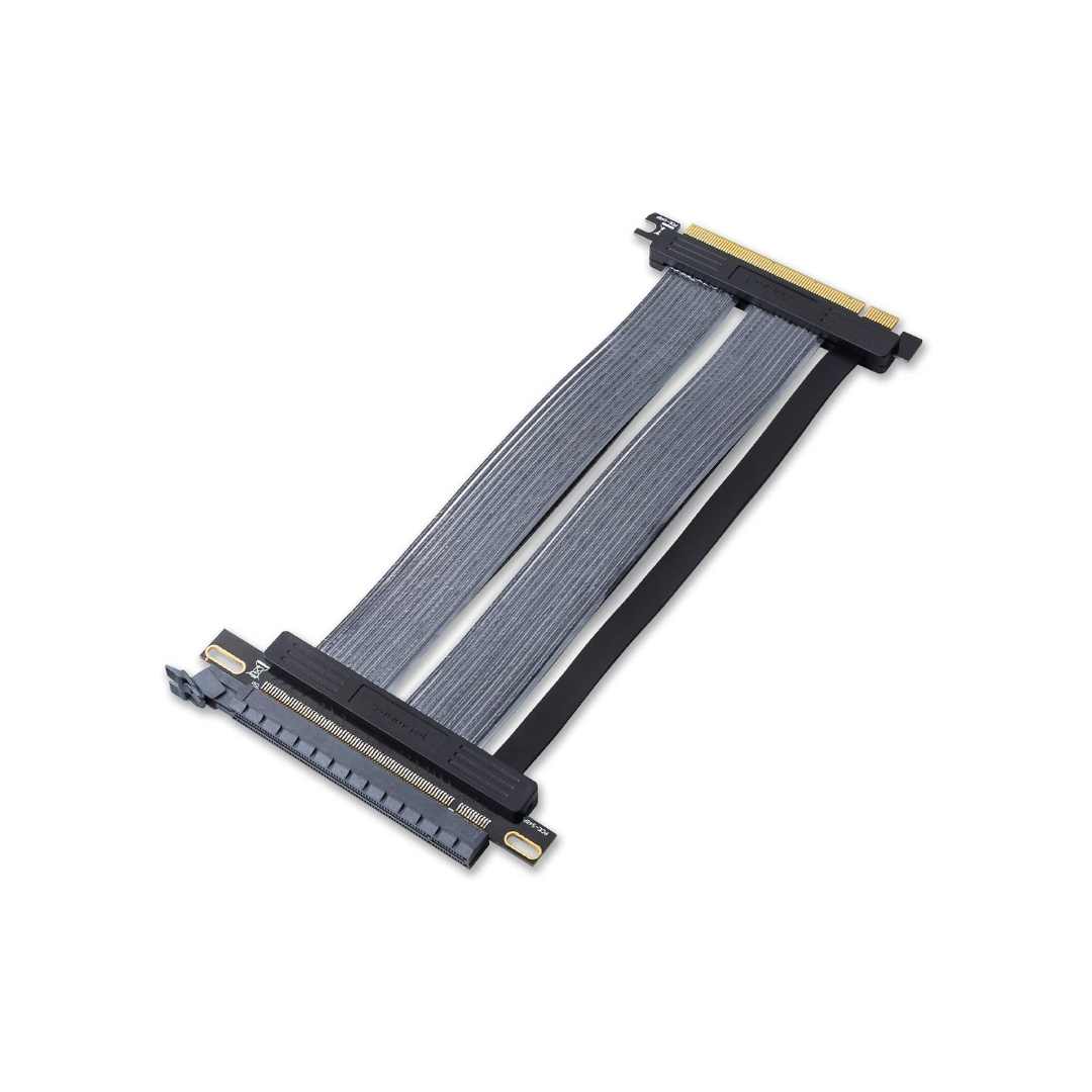 Tecware GPU PCIE Riser Cable 4.0 20cm 180 Degree Angle – DynaQuest PC