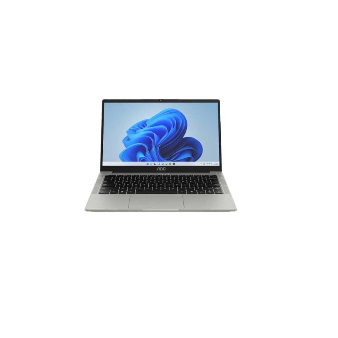 AOC N156P25-F7D4G/71 (Dark Grey) Laptop 15.6″ FHD IPS | R5 7430U | 16GB DDR4 RAM | 512GB NVMe | Radeon Graphics | Windows 11 Pro | Mouse + Mousepad + Sleeve