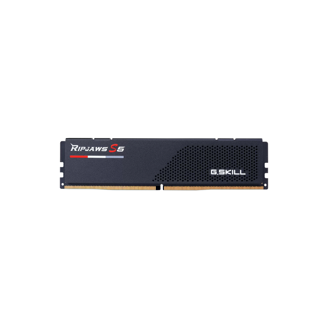 G.Skill Ripjaws S5 32GB (2x16GB) DDR5 6000MT/s Black F5-6000J3648D16GX2-RS5K Desktop Memory