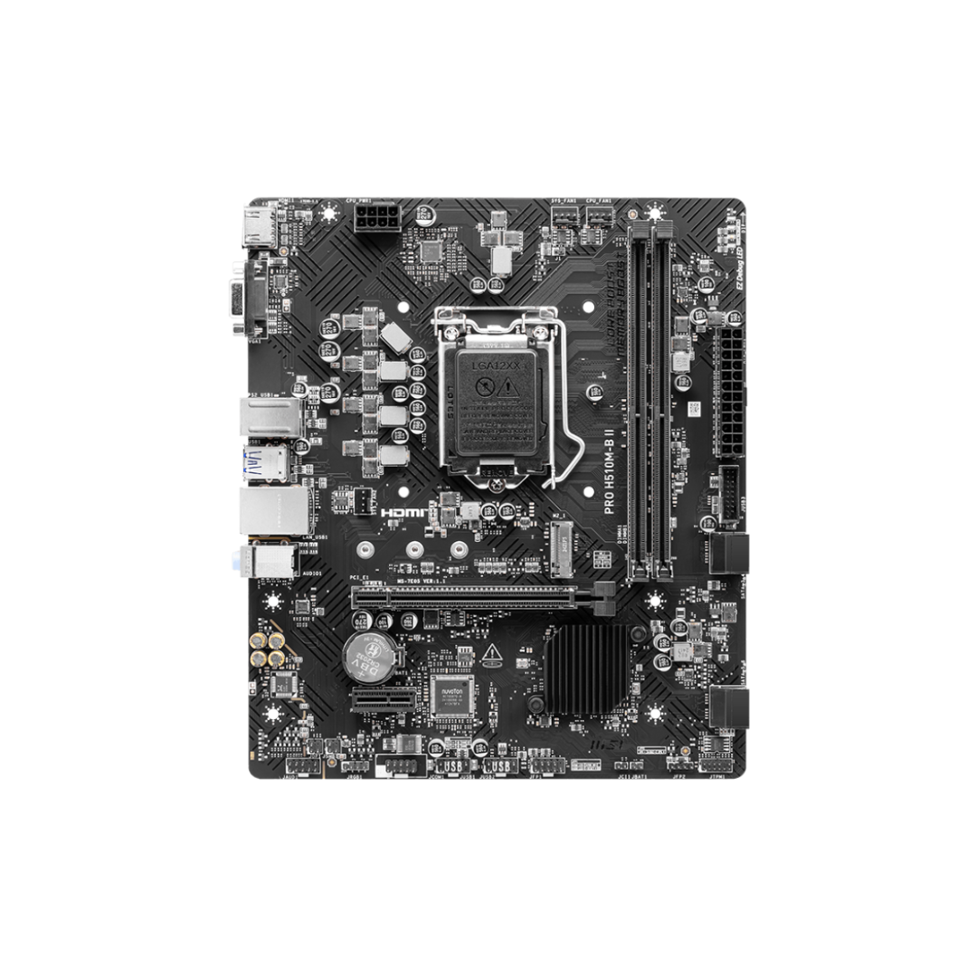 MSI Pro H510M-B II (LGA 1200) DDR4 Motherboard