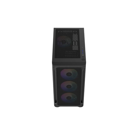 Sama S31 High Airflow mATX MicroTower Case + 4 ARGB Fans (Black S31-BKMMA4X1-GL | White S31-WHMMA0X1-GL)