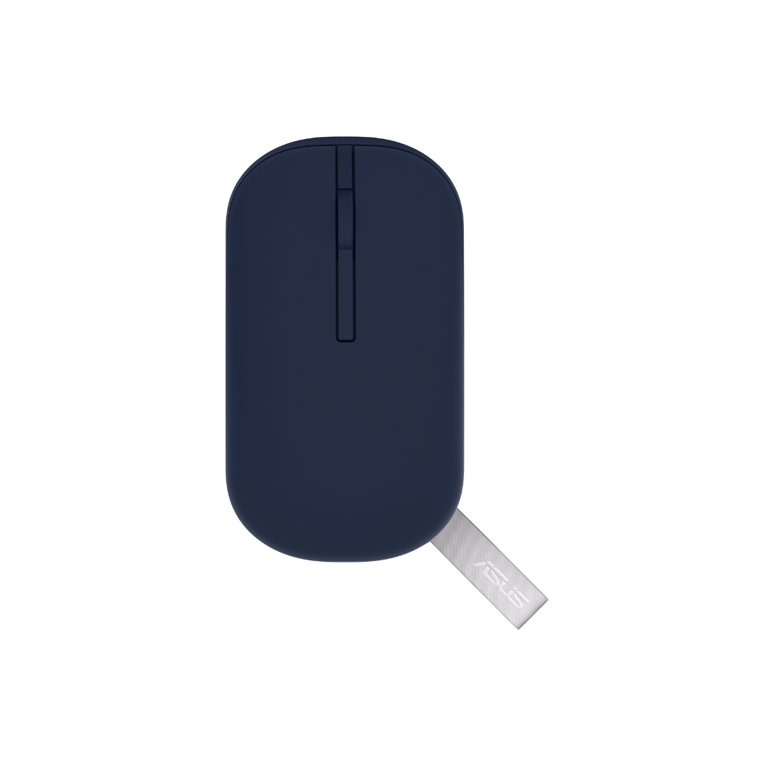 Asus Marshmallow MD100 Portable Wireless Mouse - Blue