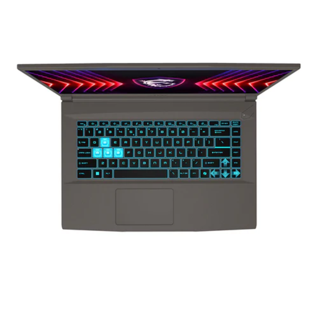 MSI Thin A15 B7VE-464PH Laptop (Cosmos Gray) | 15.6" FHD (1920x1080) 144Hz IPS | Ryzen 7 7735HS | 16GB RAM | 512GB SSD | RTX 4050 | Windows 11 Home | MSI Essential Backpack