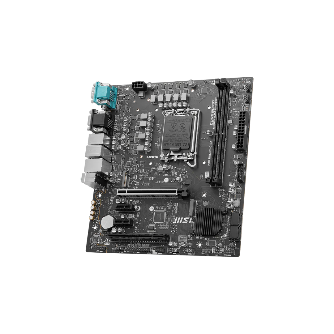 MSI PRO B860M-C EX DDR5 LGA 1851 Motherboard
