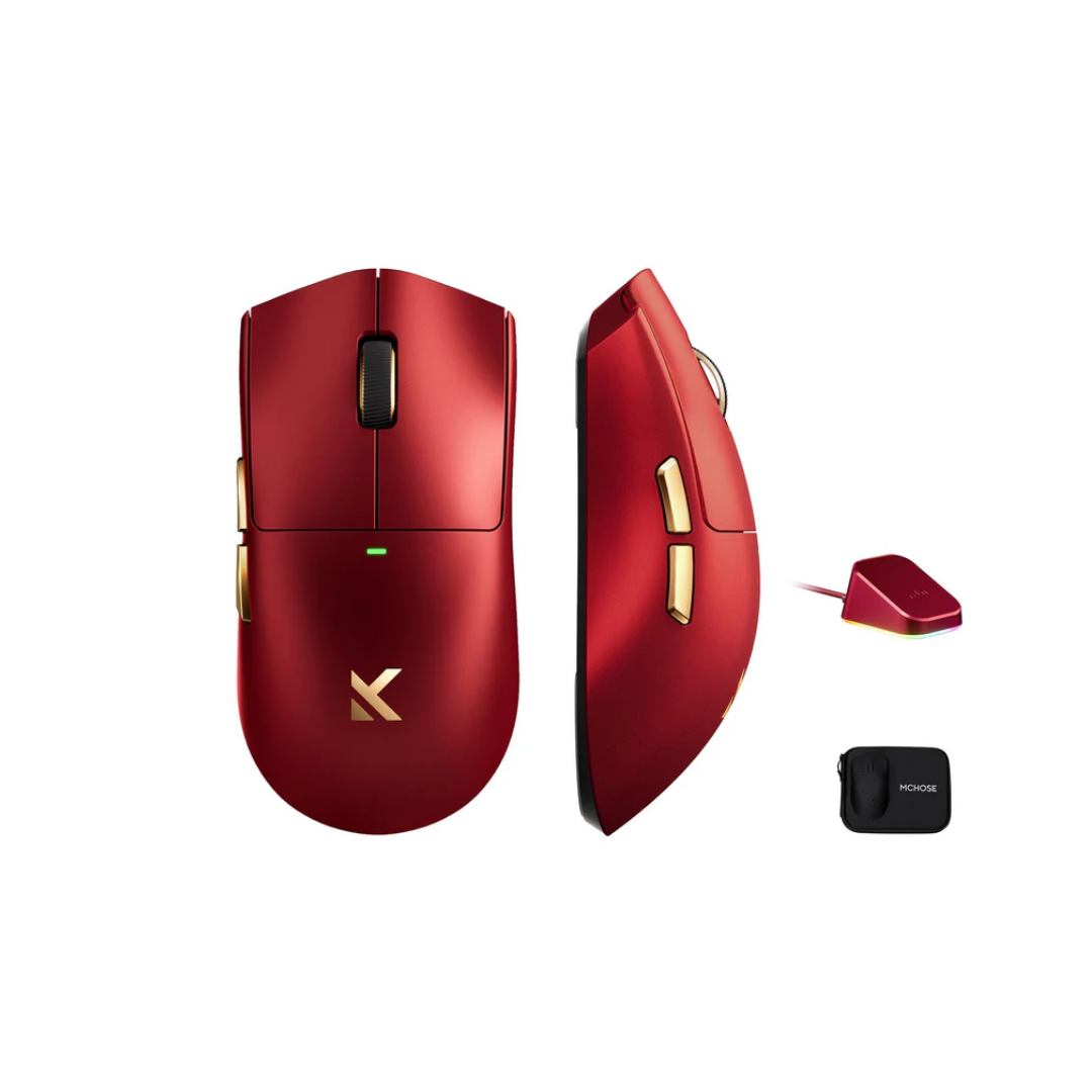 MCHOSE K7 Ultra Lightweight Wireless Tri-mode Gaming Mouse 8K Polling Rate PAW3950