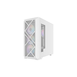 Sama S41 High Airflow ATX MidTower Case + 4 ARGB Fans, Pre-Installed ARGB HUB (Black S41-BKAMA4X1-GL | White S41-WHAMA4X1-GL)
