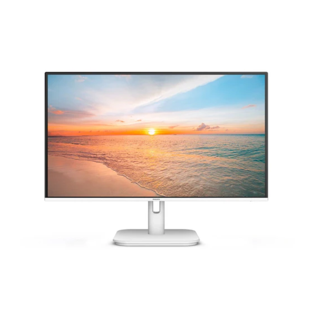 Philips 24E1N2100AW/96 23.8" White IPS 120Hz FHD 1920x1080 1ms Monitor with Tilt Adjustment