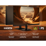 AOC U27B35 27" IPS 60Hz UHD (3840X2160) 4ms GTG Wide View Adaptive Sync Gaming Monitor