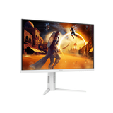 AOC Q27G4/WS 27″ Fast IPS 200Hz QHD 2560 X 1440 0.3ms MPRT Adaptive Sync Pivot White Gaming Monitor