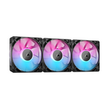 Corsair iCue Link RX120 RGB 120mm PWM Fan Triple Starter Kit Black CO-9051018-WW | White CO-9051022-WW