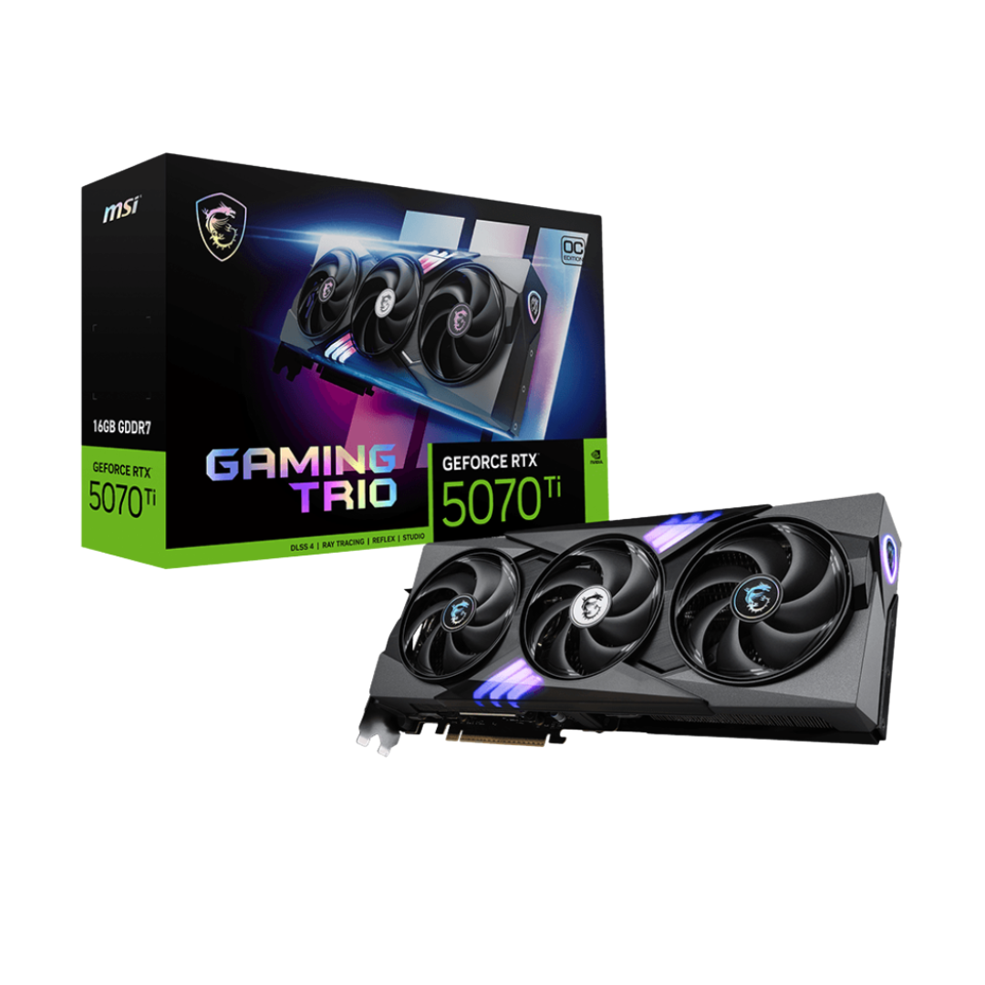 MSI RTX 5070 TI Gaming Trio OC 3X 16GB Graphics Card