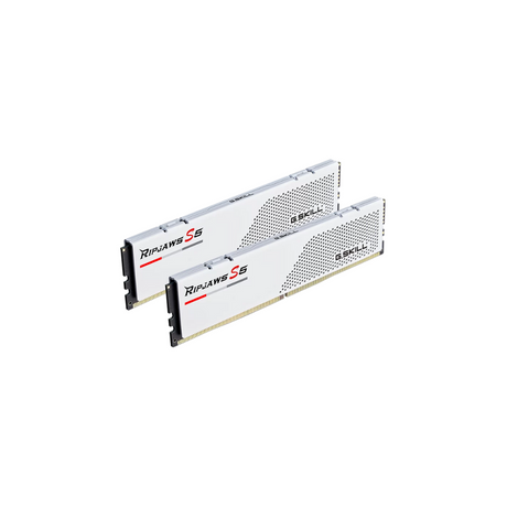 G.Skill Ripjaws S5 32GB (2x16GB) DDR5 6000MT/s White F5-6000J3648D16GX2-RS5W Desktop Memory