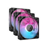 Corsair iCue Link RX120 RGB 120mm PWM Fan Triple Starter Kit Black CO-9051018-WW | White CO-9051022-WW