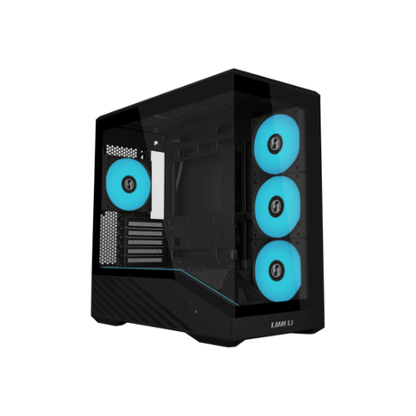 Lian Li Vector V100 Mini mATX TG PC Case with Pre-Installed LED 4 x 120mm ARGB PWM Fans ( Black V100RMIX | White V100W )