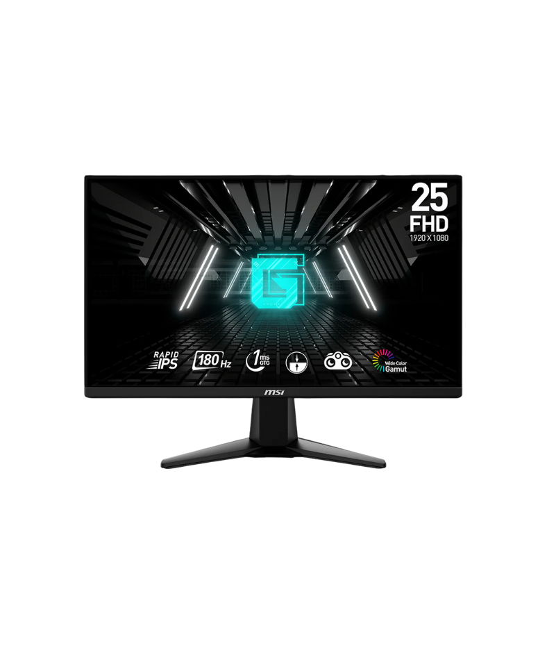 MSI G255F 24.5" Rapid IPS 180Hz 1920X1080 1ms Monitor