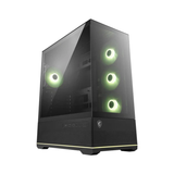 MSI MAG Pano 110R PZ Micro-ATX Mid Tower Tempered Glass Gaming Case (Black | White)