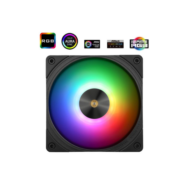 Thermalright TL-B12-S Black ARGB Fan High RPM 2150 RPM – DynaQuest PC