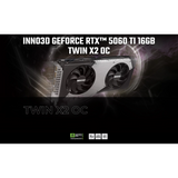 Inno3D RTX 5060 Ti Twin X2 OC 16GB GDDR7 Graphics Card (Black) N506T2-16D7X-191073N