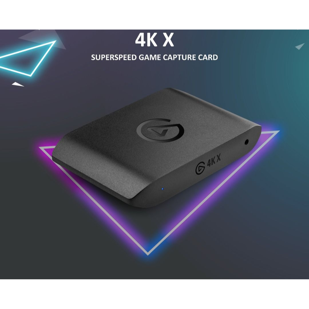 Elgato 4K X External Capture Card EL 10GBH9901 DynaQuest PC Elgato 4K X External Capture Card EL 10GBH9901 DynaQuest PC