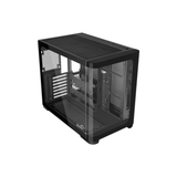 Sama V60E Black Dual-Chamber TG ATX MidTower Case V60E-BKADA0X1-GL