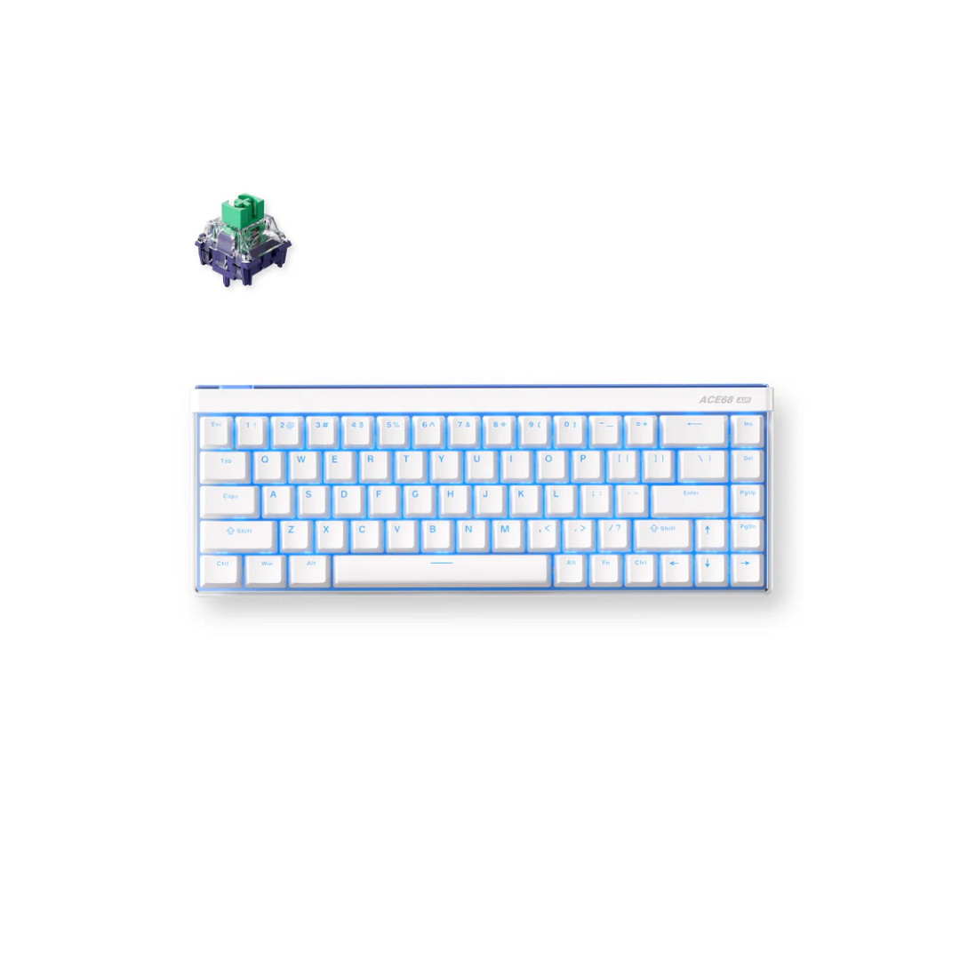 MCHOSE Ace 68 Air Hall Effect Gaming Keyboard - 65% Layout Wired