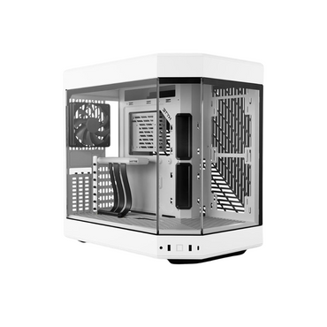 Hyte Y60 Dual Chamber Mid-Tower ATX Modern Aesthetic Case Snow White (PRE-ORDER)
