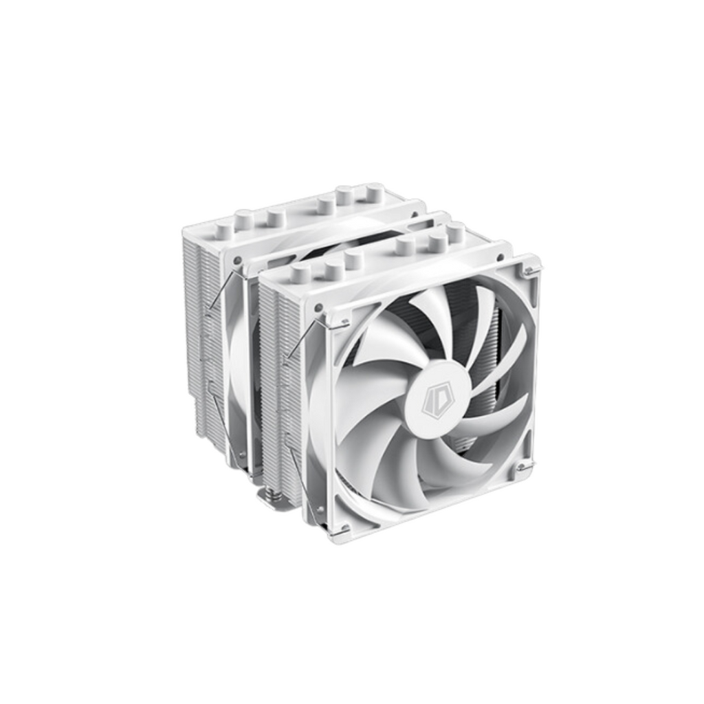 ID Cooling SE-206 XT White Air Cooler Twin Tower Fan ID-CPU-SE-206-XT-WHITE