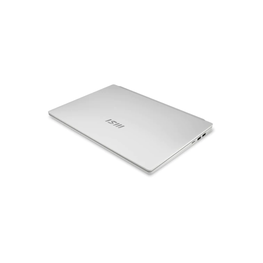 MSI Modern 14 C12MO-1036PH Laptop (Urban Silver) | 14" FHD (1920X1080) IPS | I5-1235U | 16GB RAM | 512GB SSD | Intel Iris Xe | Windows 11 | MS Office Home & Student 2021 | MSI Sleeve Bag GP