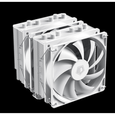 ID Cooling SE-206 XT White Air Cooler Twin Tower Fan ID-CPU-SE-206-XT-WHITE