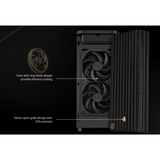 Asus ProArt PA401 Wood PWM TG Black USB3 1C 2A ATX PC Case