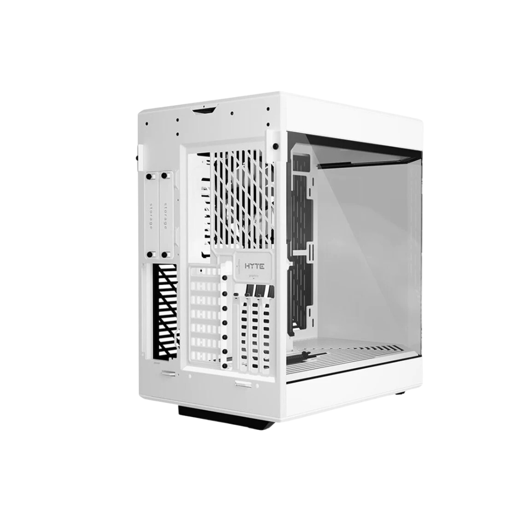 Hyte Y60 Dual Chamber Mid-Tower ATX Modern Aesthetic Case Snow White ...