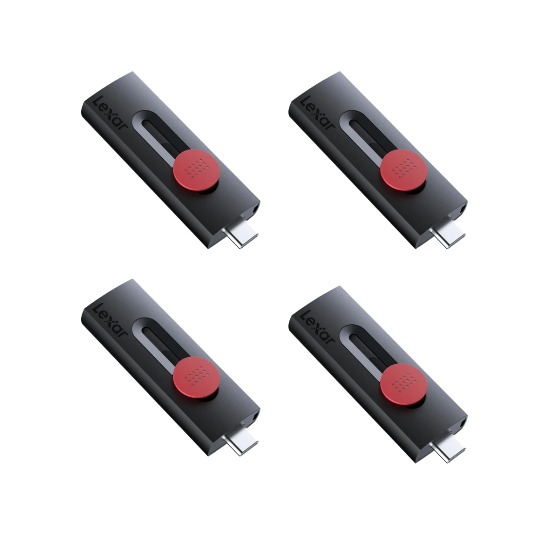 Lexar JumpDrive Dual Drive D300 32GB | 64GB | 128GB | 256GB USB 3.1 Type-C Flash Drive