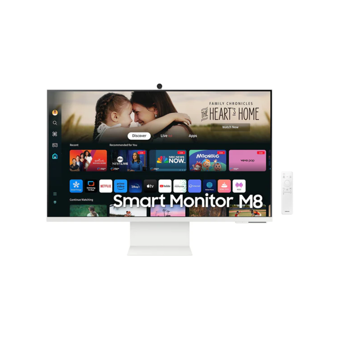 Samsung LS32DM801UEXXP 32" VA 60Hz 4K 3840x2160 4ms GTG HDR10 Smart Monitor w/ 4K AI Upscaling