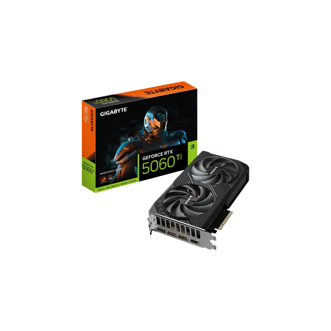 Gigabyte RTX 5060 TI Windforce SFF 8GB GV-N506TWF2-8GD Graphics Card