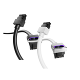 Asiahorse Hydrus ARGB PSU Replacement Cable 16PIN 50cm GPU Model A ( Black | White )