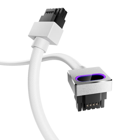 Asiahorse Hydrus ARGB PSU Replacement Cable 16PIN 50cm GPU Model A ( Black | White )