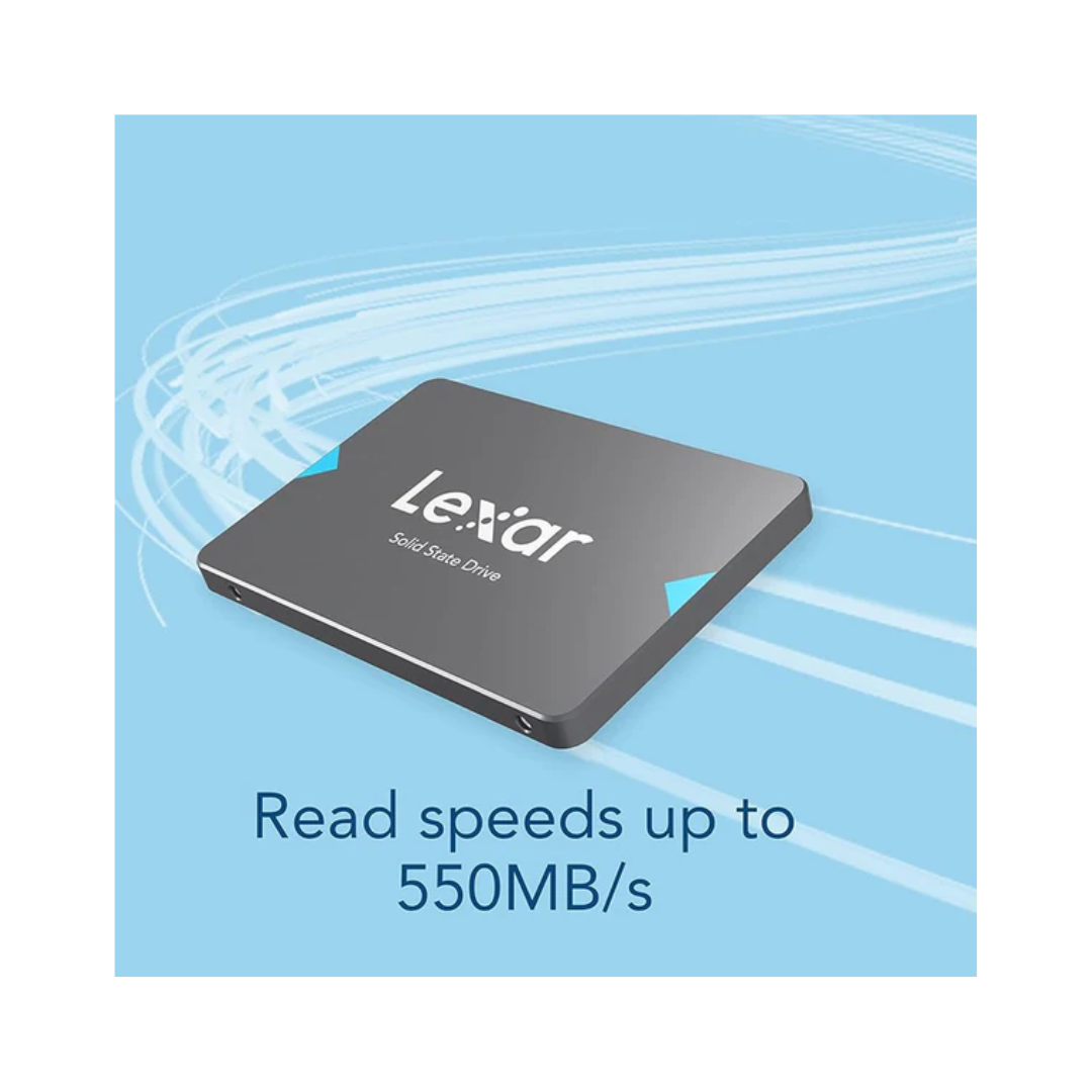 Lexar NQ100 1TB 2.5 SATA III SSD 6Gb/s Up to 550MB/s Read – LNQ100X001T-RNNNG