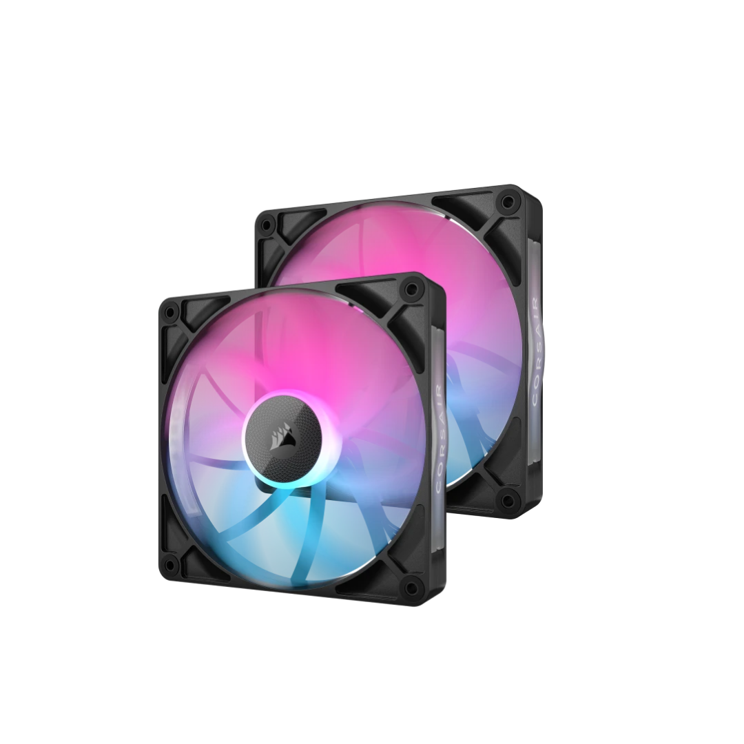 Corsair iCue Link RX140 RGB 140mm PWM Fan Twin Starter Kit