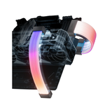 Asiahorse Aurora ARGB PSU Cable Cover Set (Black/White)