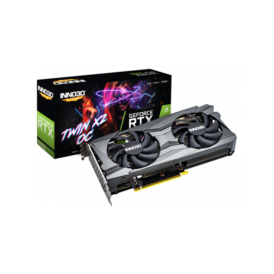 Inno3D RTX 3060 Twin X2 OC 12GB Graphics Card N30602-12D6X