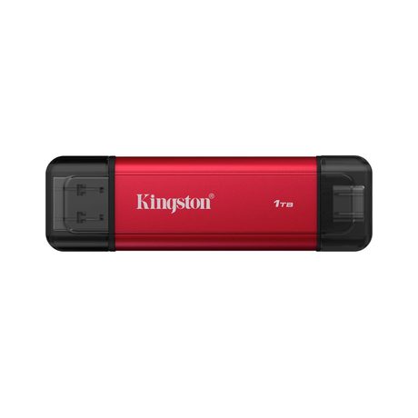 Kingston Dual Portable Solid-State Drive USB Type-A and Type-C speeds up to 1,050MB/s