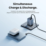 Vention QI2.2 10000mAh 25W Magnetic Wirelesss Power Bank Gray JP387PRO