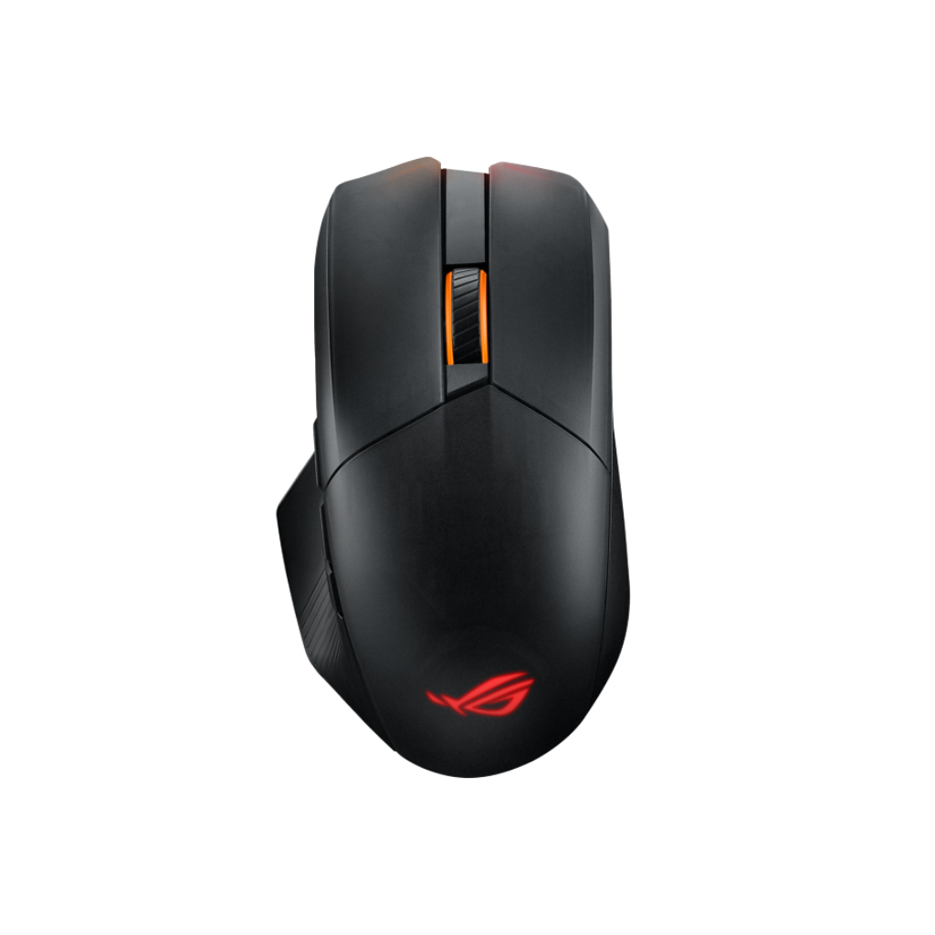 Asus ROG Chakram X Origin Wireless RGB Gaming Mouse P708 (Translucent Black & Silver)