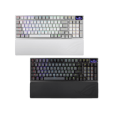 Asus ROG Azoth 96HE 96% Wireless Analog Gaming Keyboard M902 ROG HFX V2 Magnetic Switch (Black/White)