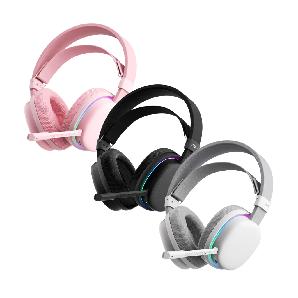 Aula Wind G7 Wireless Gaming Headset ( Black | White | Pink )