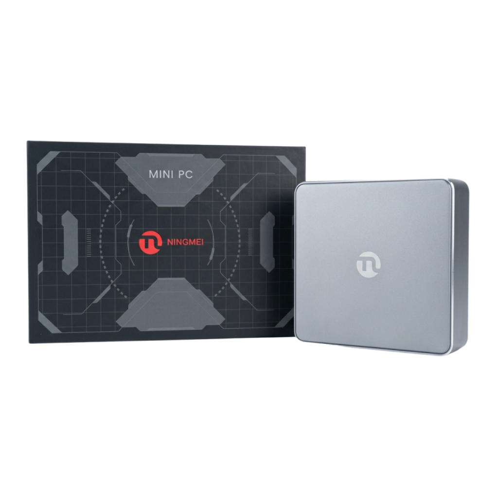 Ningmei NP50R-74U165 Mini PC (Black) AMD Ryzen 5 7430U | 16GB RAM | 512GB SSD | Windows 11 Pro | hdmi Usb-C